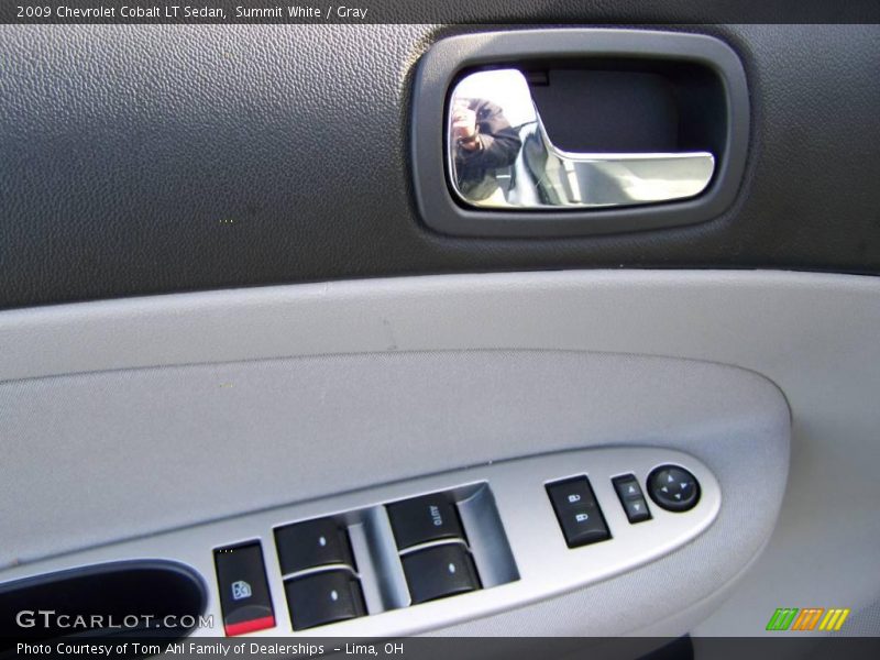 Summit White / Gray 2009 Chevrolet Cobalt LT Sedan