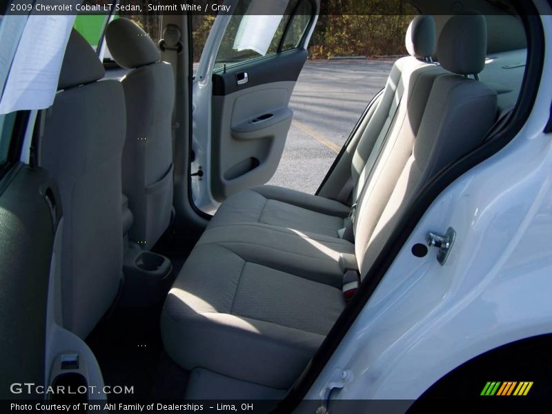 Summit White / Gray 2009 Chevrolet Cobalt LT Sedan