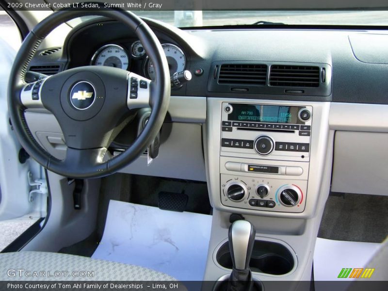 Summit White / Gray 2009 Chevrolet Cobalt LT Sedan