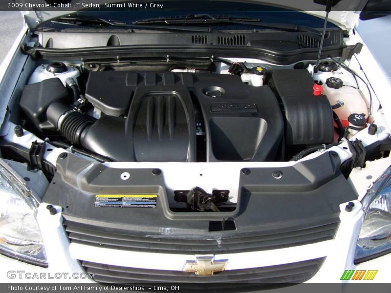 Summit White / Gray 2009 Chevrolet Cobalt LT Sedan