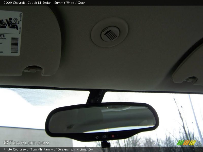 Summit White / Gray 2009 Chevrolet Cobalt LT Sedan