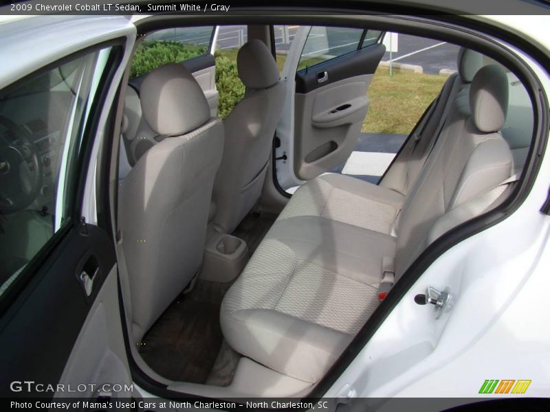 Summit White / Gray 2009 Chevrolet Cobalt LT Sedan