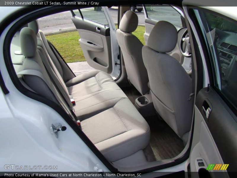 Summit White / Gray 2009 Chevrolet Cobalt LT Sedan