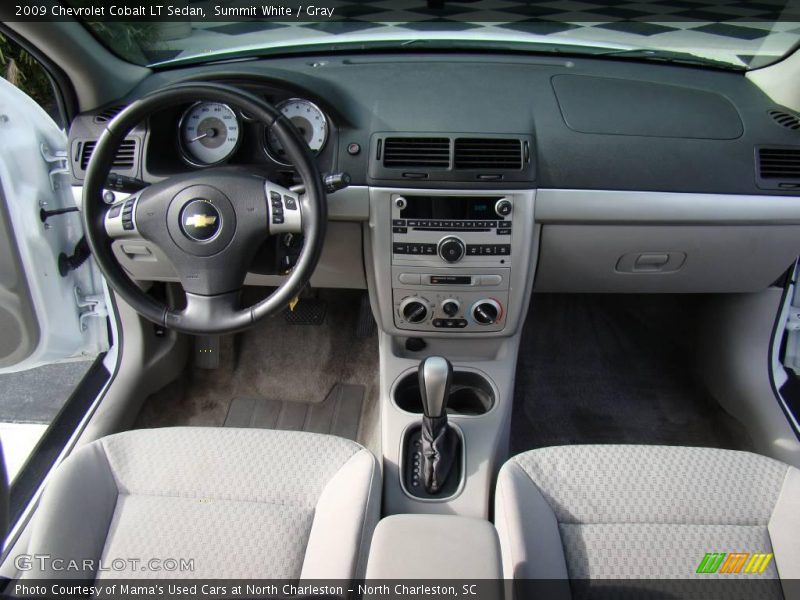 Summit White / Gray 2009 Chevrolet Cobalt LT Sedan