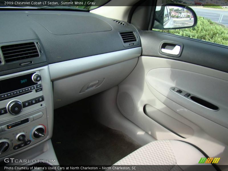 Summit White / Gray 2009 Chevrolet Cobalt LT Sedan