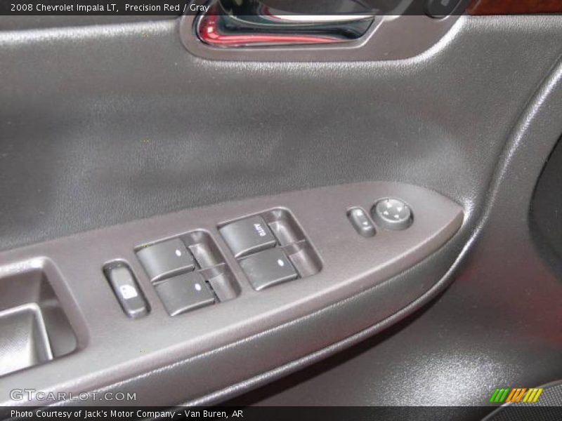 Precision Red / Gray 2008 Chevrolet Impala LT