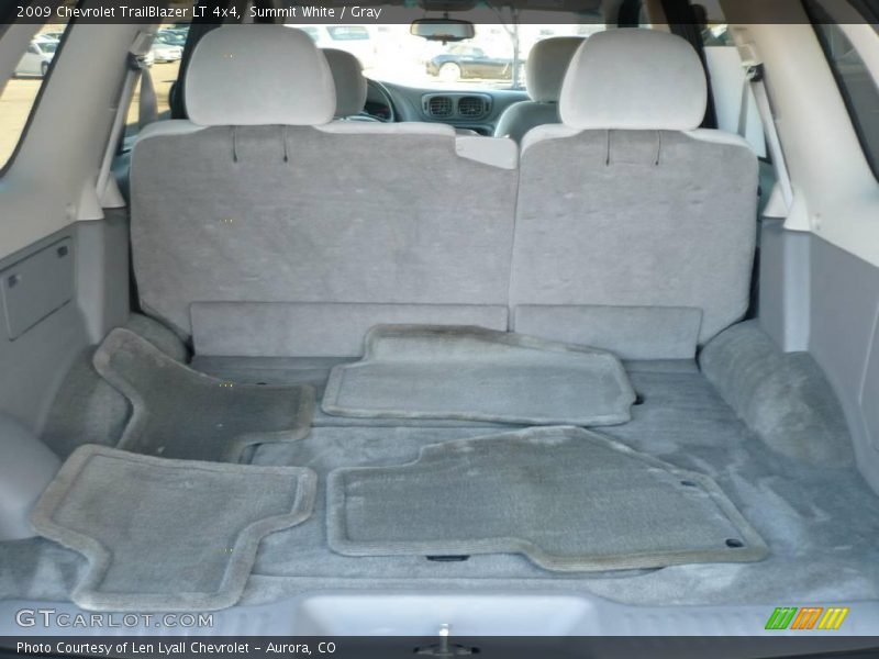 Summit White / Gray 2009 Chevrolet TrailBlazer LT 4x4