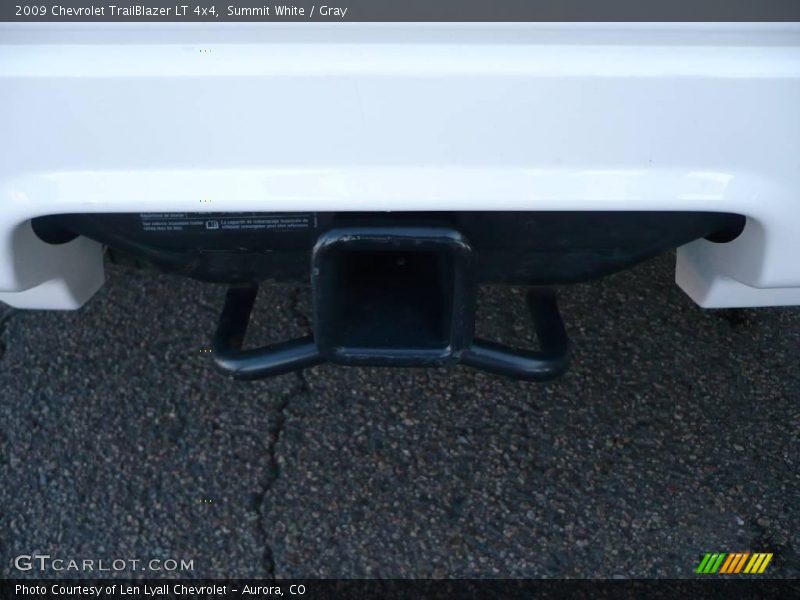 Summit White / Gray 2009 Chevrolet TrailBlazer LT 4x4