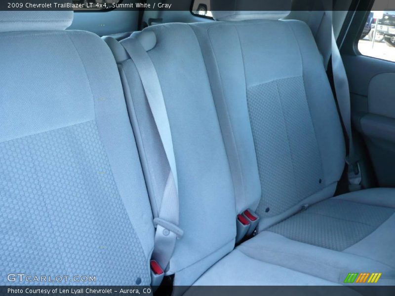 Summit White / Gray 2009 Chevrolet TrailBlazer LT 4x4