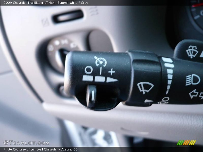 Summit White / Gray 2009 Chevrolet TrailBlazer LT 4x4