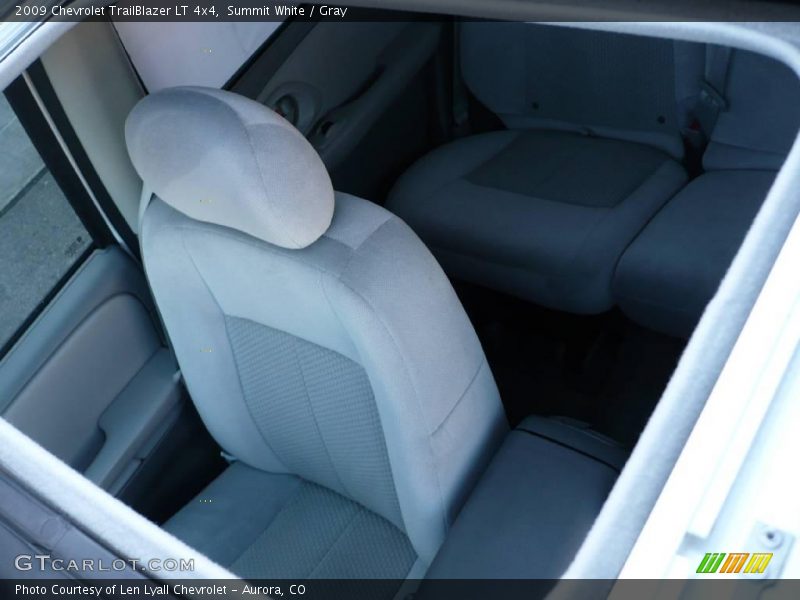Summit White / Gray 2009 Chevrolet TrailBlazer LT 4x4