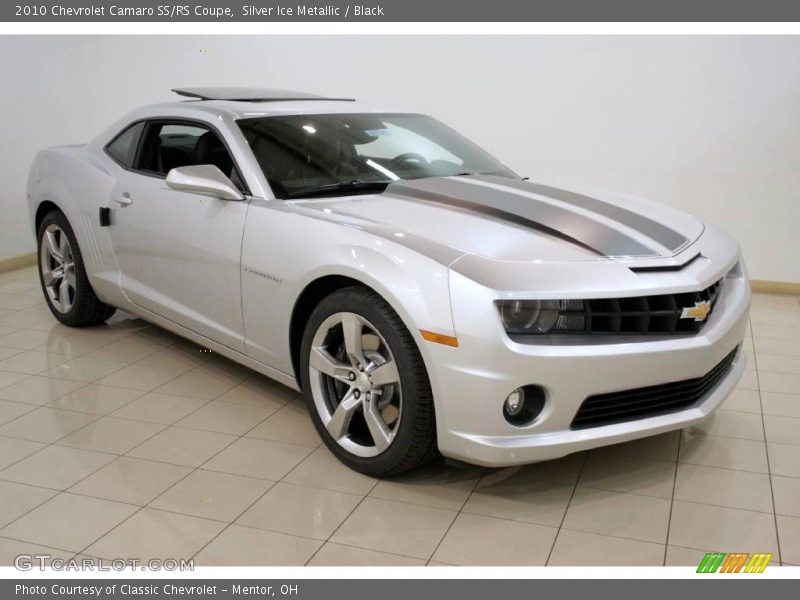Silver Ice Metallic / Black 2010 Chevrolet Camaro SS/RS Coupe
