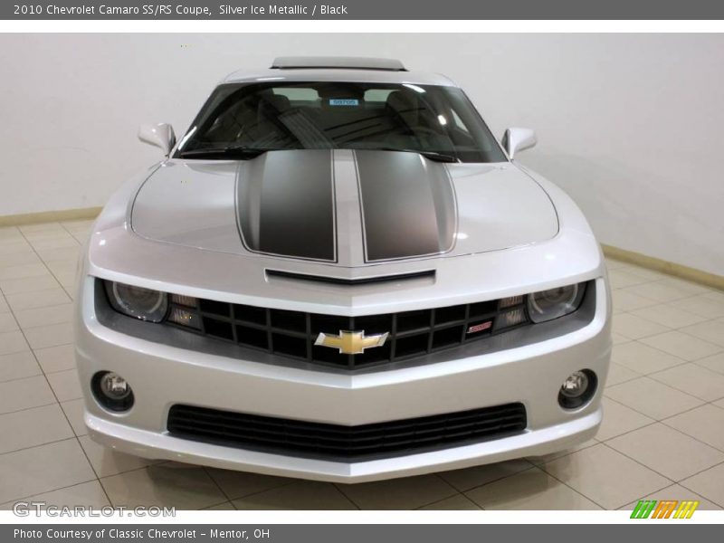 Silver Ice Metallic / Black 2010 Chevrolet Camaro SS/RS Coupe