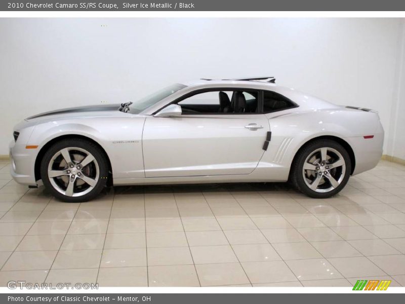 Silver Ice Metallic / Black 2010 Chevrolet Camaro SS/RS Coupe