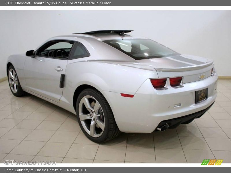 Silver Ice Metallic / Black 2010 Chevrolet Camaro SS/RS Coupe