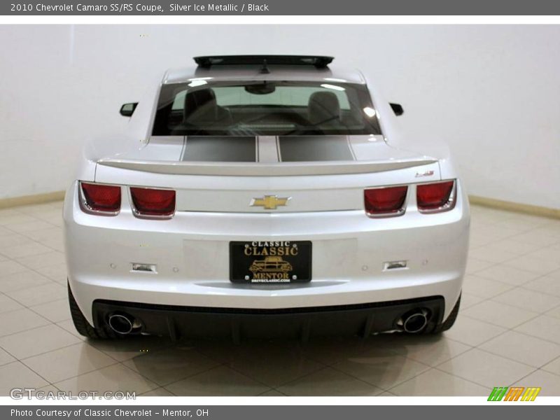 Silver Ice Metallic / Black 2010 Chevrolet Camaro SS/RS Coupe