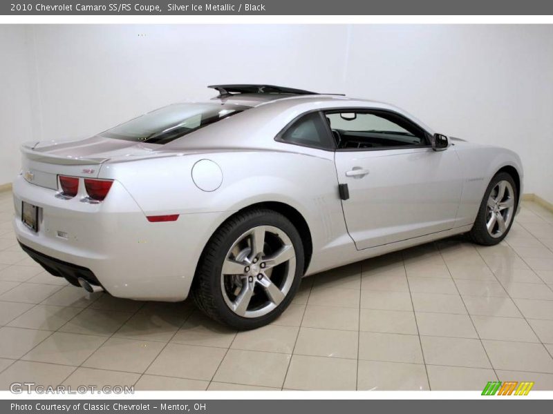 Silver Ice Metallic / Black 2010 Chevrolet Camaro SS/RS Coupe