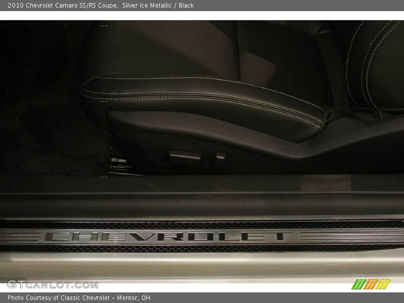 Silver Ice Metallic / Black 2010 Chevrolet Camaro SS/RS Coupe