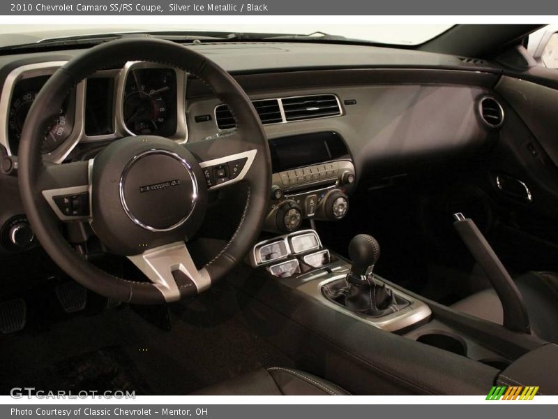 Silver Ice Metallic / Black 2010 Chevrolet Camaro SS/RS Coupe