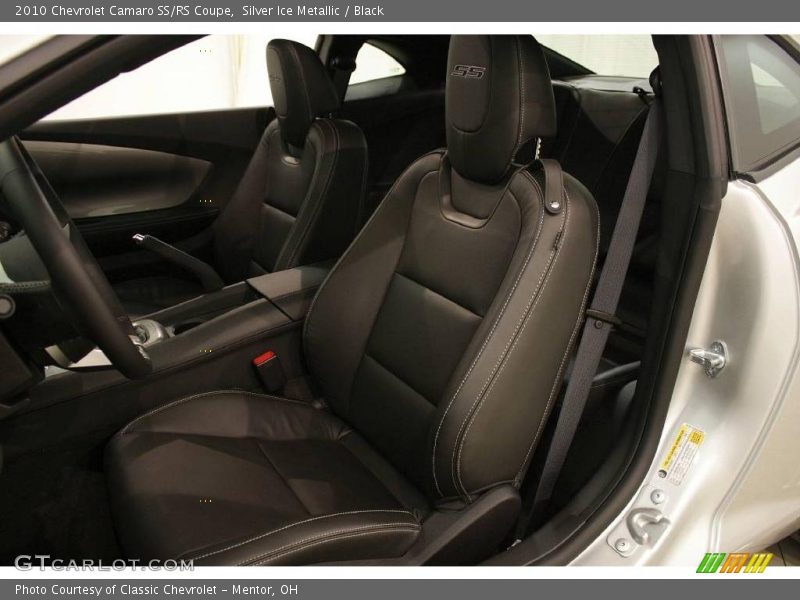 Silver Ice Metallic / Black 2010 Chevrolet Camaro SS/RS Coupe