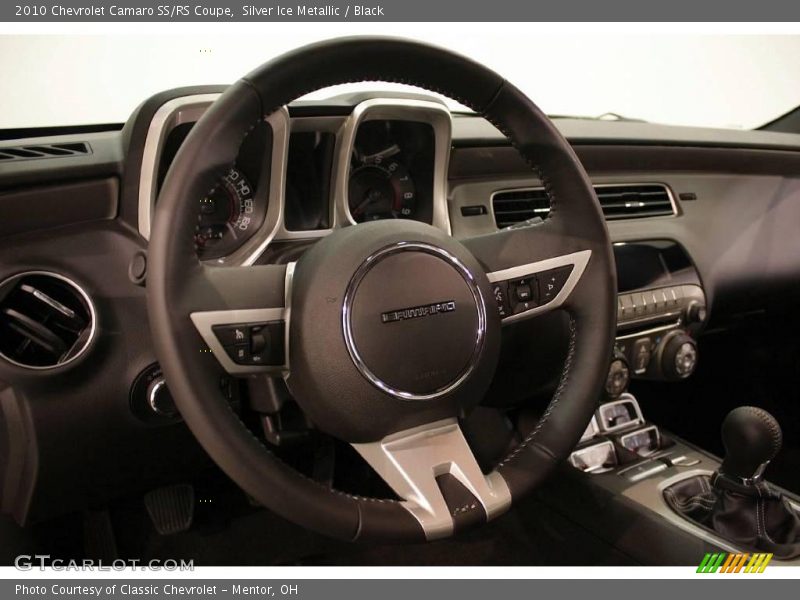 Silver Ice Metallic / Black 2010 Chevrolet Camaro SS/RS Coupe