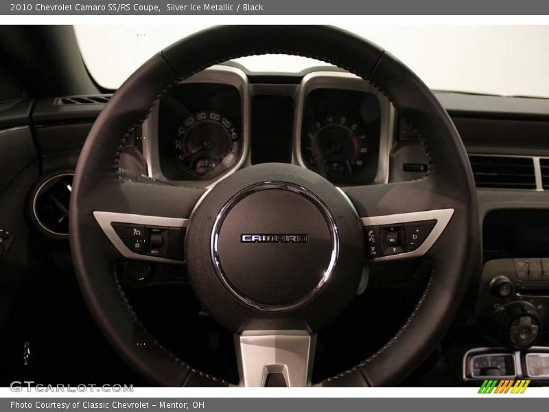 Silver Ice Metallic / Black 2010 Chevrolet Camaro SS/RS Coupe
