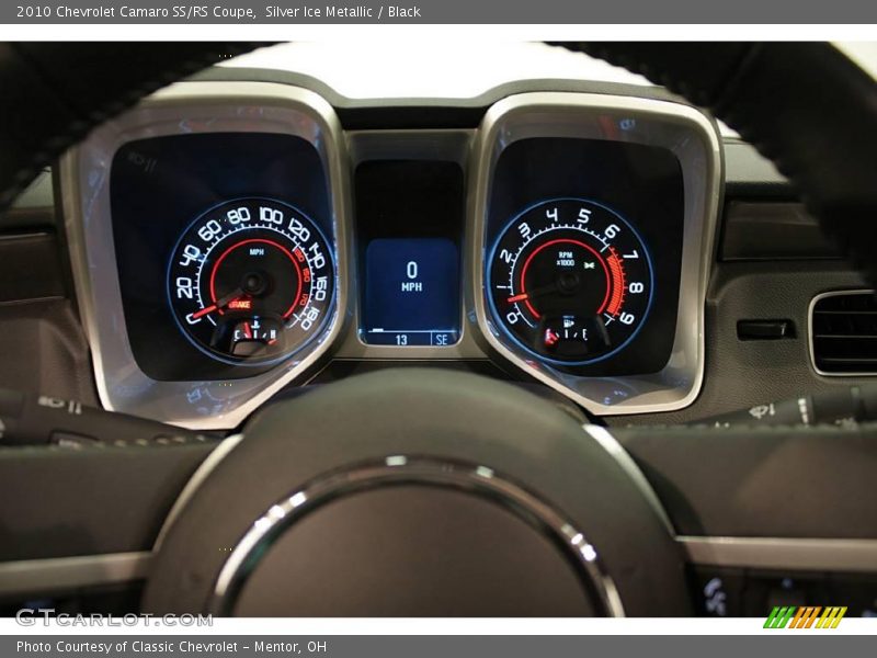 Silver Ice Metallic / Black 2010 Chevrolet Camaro SS/RS Coupe