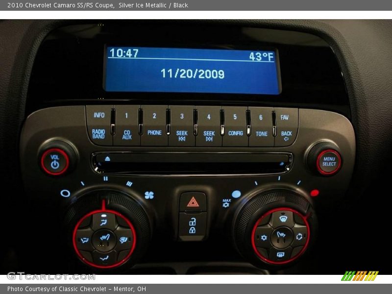 Silver Ice Metallic / Black 2010 Chevrolet Camaro SS/RS Coupe
