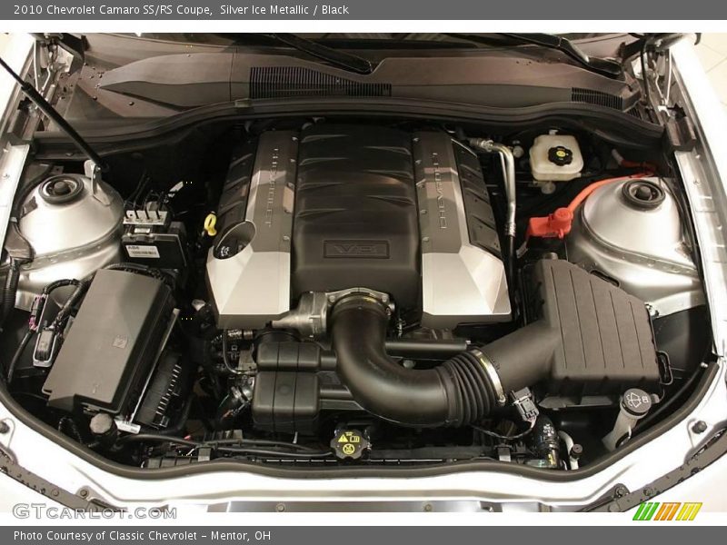 Silver Ice Metallic / Black 2010 Chevrolet Camaro SS/RS Coupe