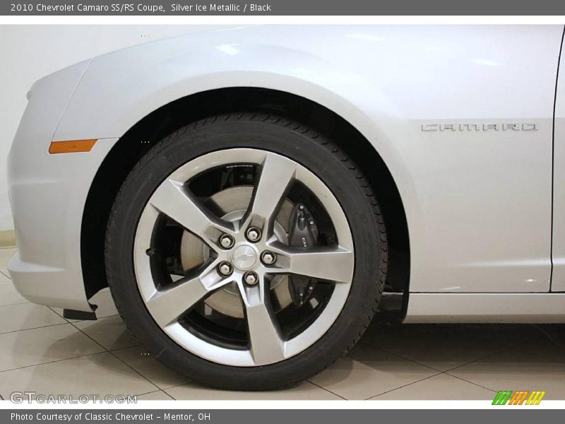 Silver Ice Metallic / Black 2010 Chevrolet Camaro SS/RS Coupe