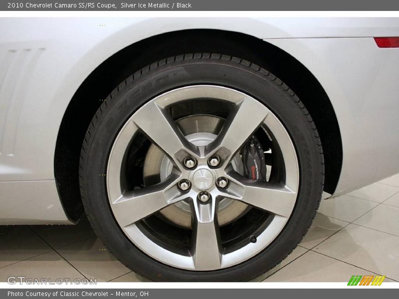 Silver Ice Metallic / Black 2010 Chevrolet Camaro SS/RS Coupe