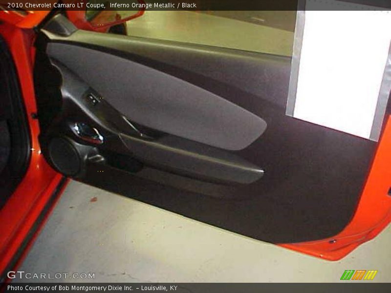 Inferno Orange Metallic / Black 2010 Chevrolet Camaro LT Coupe