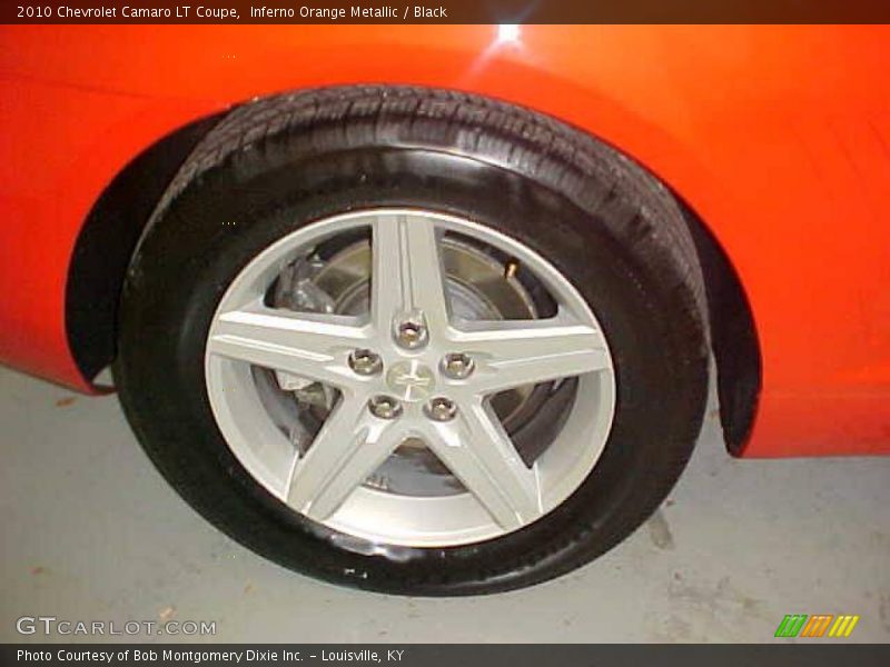 Inferno Orange Metallic / Black 2010 Chevrolet Camaro LT Coupe