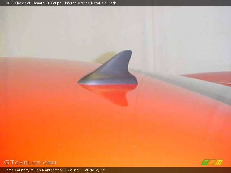Inferno Orange Metallic / Black 2010 Chevrolet Camaro LT Coupe