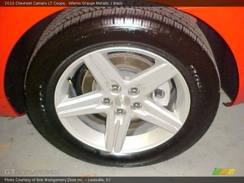 Inferno Orange Metallic / Black 2010 Chevrolet Camaro LT Coupe