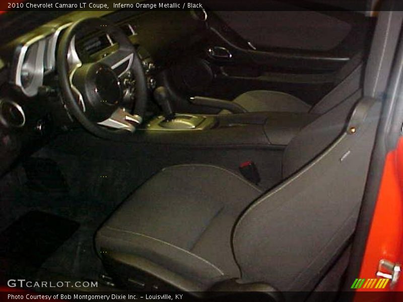 Inferno Orange Metallic / Black 2010 Chevrolet Camaro LT Coupe