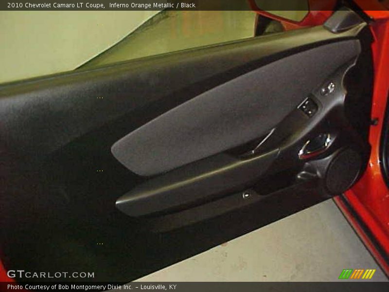 Inferno Orange Metallic / Black 2010 Chevrolet Camaro LT Coupe