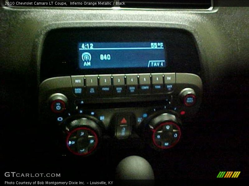 Inferno Orange Metallic / Black 2010 Chevrolet Camaro LT Coupe