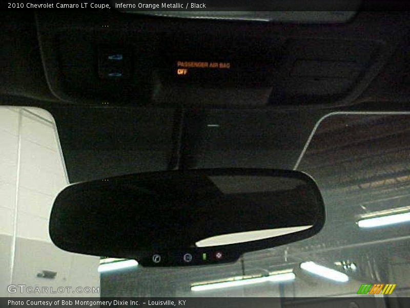 Inferno Orange Metallic / Black 2010 Chevrolet Camaro LT Coupe