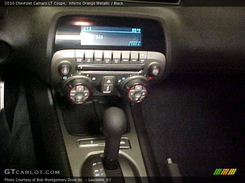 Inferno Orange Metallic / Black 2010 Chevrolet Camaro LT Coupe