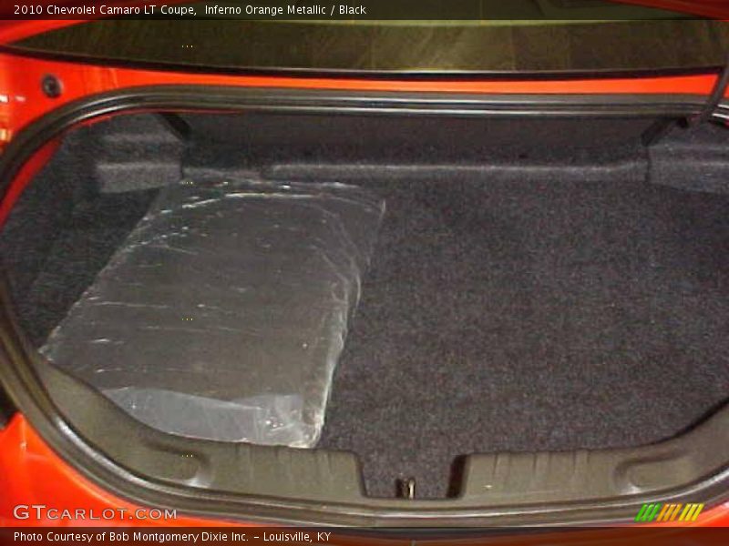 Inferno Orange Metallic / Black 2010 Chevrolet Camaro LT Coupe