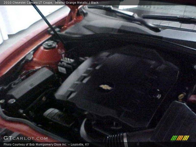 Inferno Orange Metallic / Black 2010 Chevrolet Camaro LT Coupe