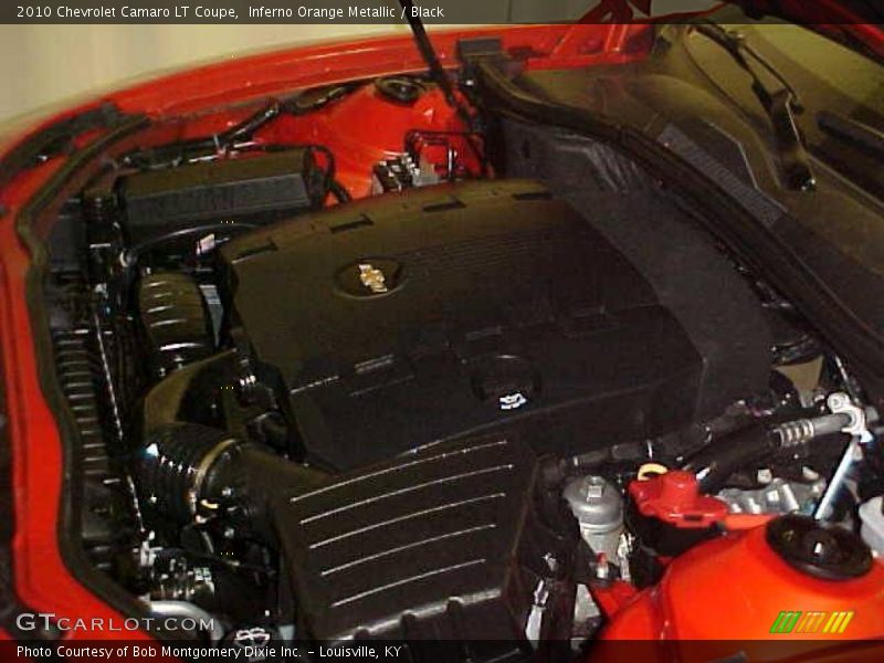 Inferno Orange Metallic / Black 2010 Chevrolet Camaro LT Coupe