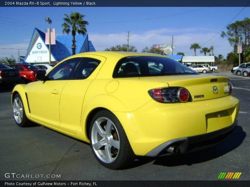 Lightning Yellow / Black 2004 Mazda RX-8 Sport