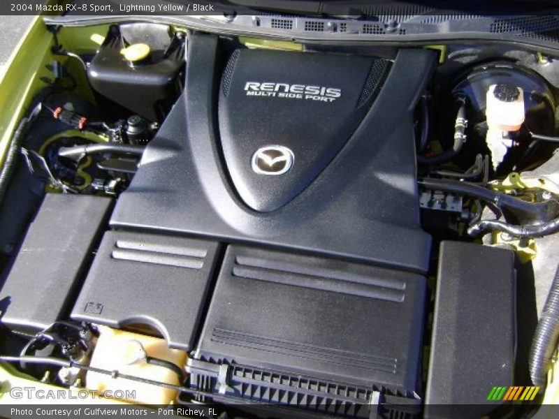 Lightning Yellow / Black 2004 Mazda RX-8 Sport
