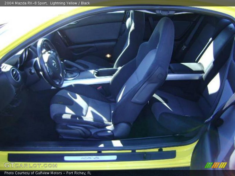 Lightning Yellow / Black 2004 Mazda RX-8 Sport