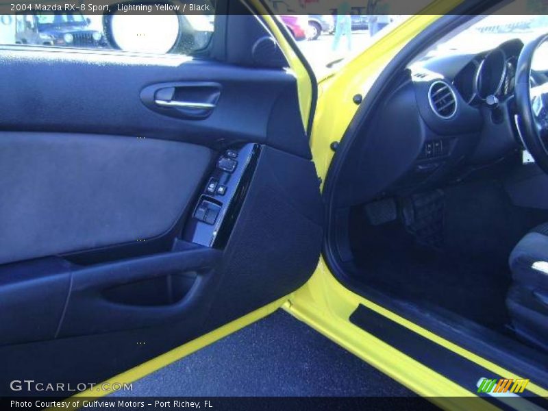 Lightning Yellow / Black 2004 Mazda RX-8 Sport