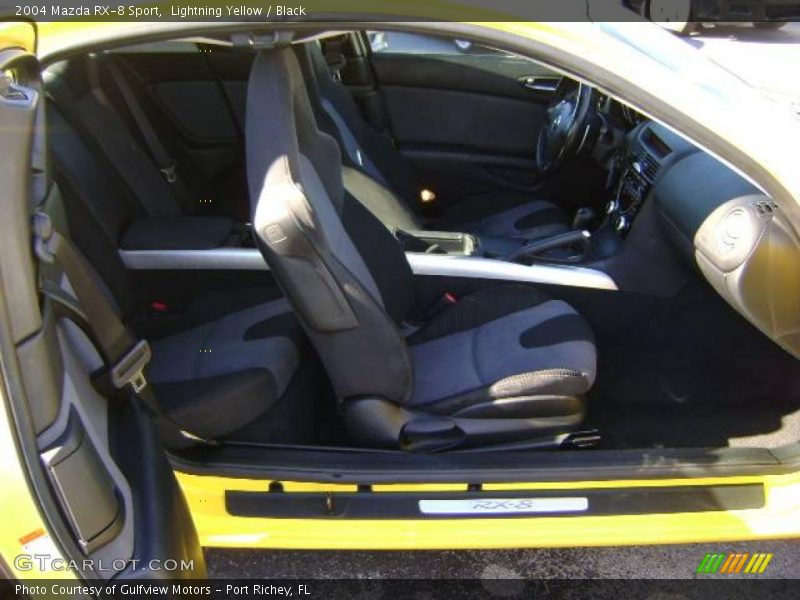 Lightning Yellow / Black 2004 Mazda RX-8 Sport