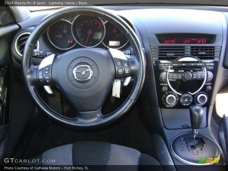 Lightning Yellow / Black 2004 Mazda RX-8 Sport