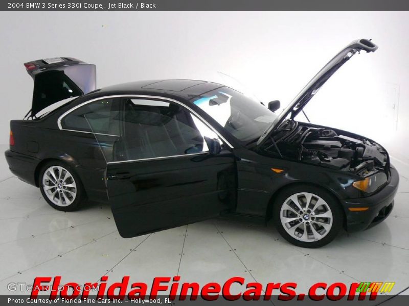 Jet Black / Black 2004 BMW 3 Series 330i Coupe